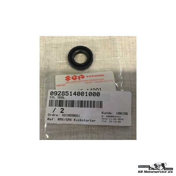 Oil Seal 14X20X4	Suzuki SMX/RMX