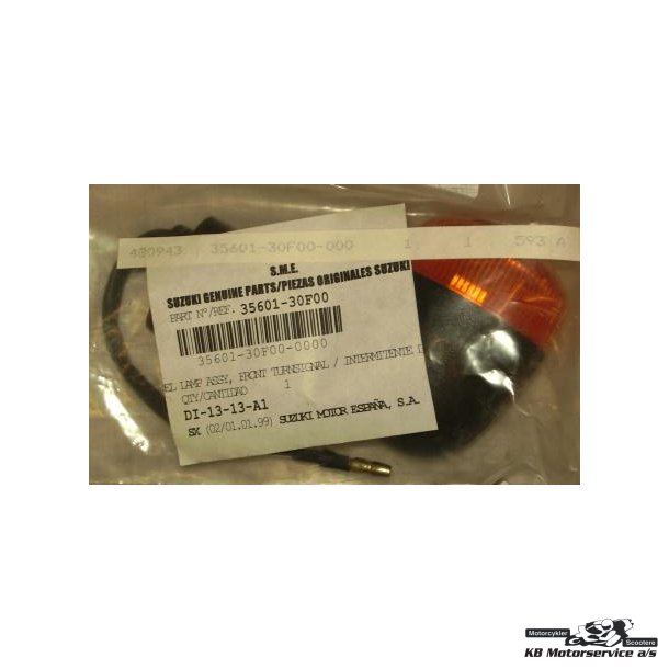 Lamp assy, front turn	Suzuki UF50 Estilete