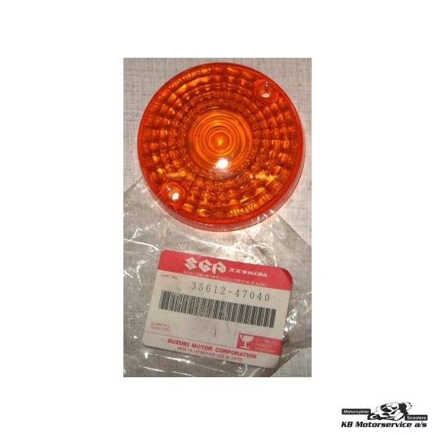 Lens,turn signal lamp	GN250, GSX450, GT250 GT550