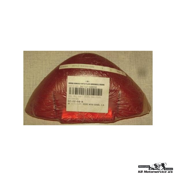 Lens, tail lamp	Suzuki AY 50, UX50