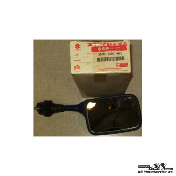 Mirror assy,rear view,l(blue)	GSX-R750 91-92