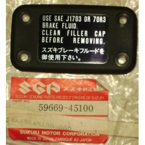 Cap,master cylinder reservoir	GS1000