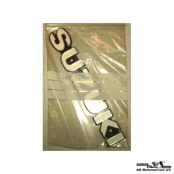 Emblem,fuel tank	Suzuki A100