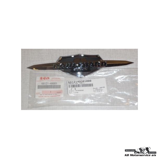 Emblem, fuel tank, Left	Suzuki VZR1800