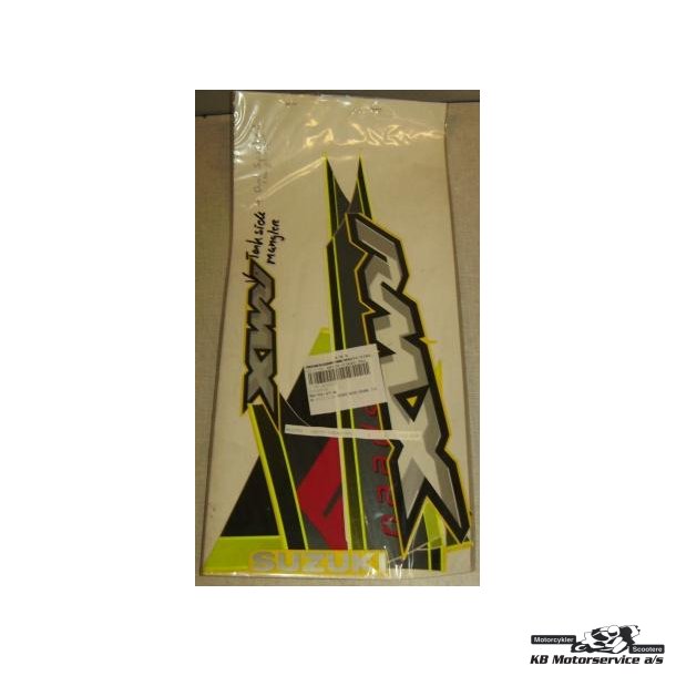 Emblemer gul model Suzuki RMX. IKKE komplet