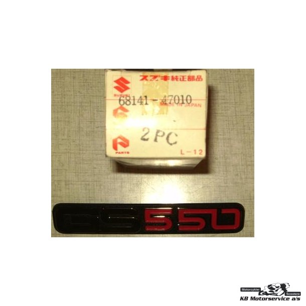 Emblem,frame cover	Suzuki GS550