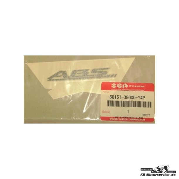 Emblem, abs	Suzuki DL650, AN650