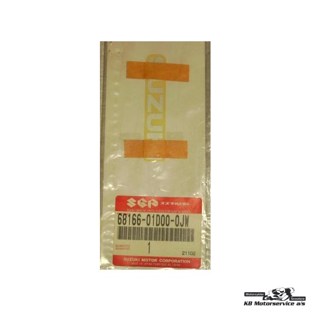 Emblem,cover(white)	Suzuki TR50S