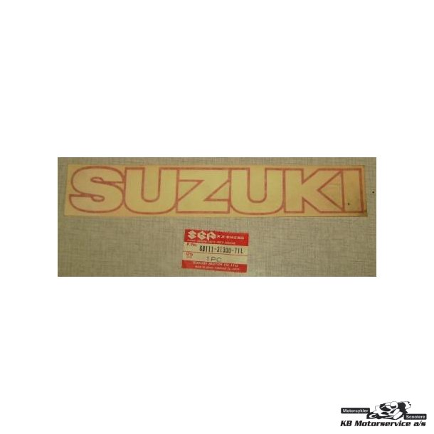 Emblem,cowling under,l	Suzuki 