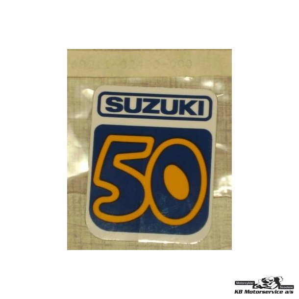 Emblem,frame head cover	Suzuki FZ50