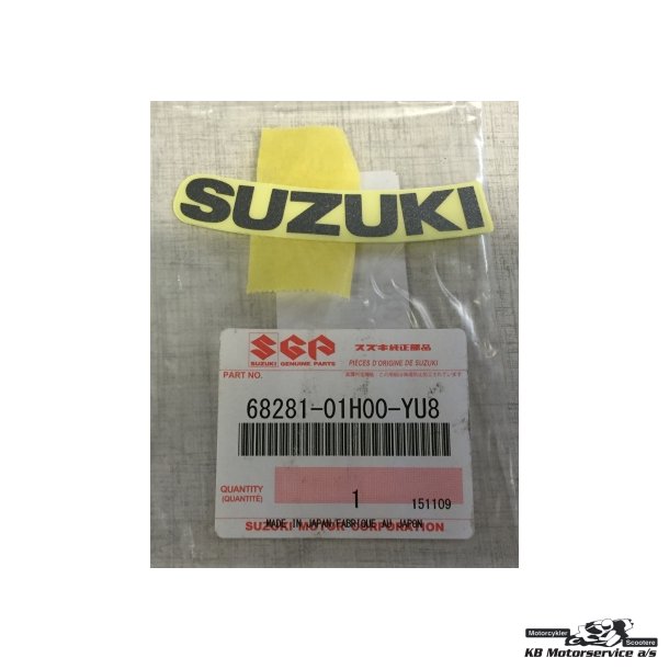 Emblem, Suzuki GSXR600 K7, GSXR750 K7, GSX1250FA L5-L6