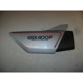 Sidedksel Slv m.logo RH	GSX400F 82'-83' burgt