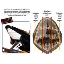 Led rear tail light GSX-R1000 03-04
