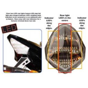 Led rear tail light GSX-R1000 03-04