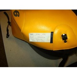 Bagster Tank Cover Yamaha R6 2002-2006 Special gul/sort