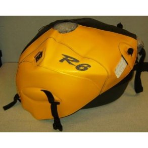 Bagster Tank Cover Yamaha R6 2002-2006 Special gul/sort
