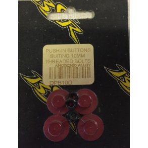 Rd ALU push in button m/oring	Passer M10 bolte