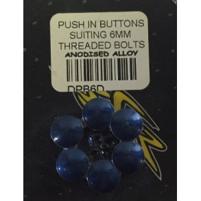 Bl ALU push in button m/oring	Passer M6 bolte