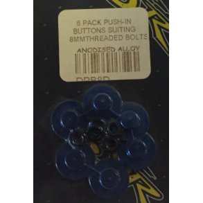 Bl ALU push in button m/oring	Passer M8 bolte