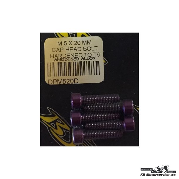 Lilla ALU Unbraco Bolt.	5*20mm