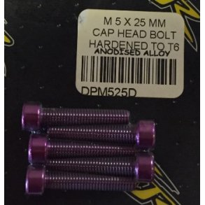 Lilla ALU Unbraco Bolt.	5*25mm