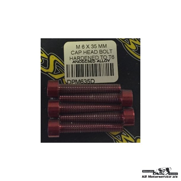 Rd ALU Unbraco Bolt.	6x35mm
