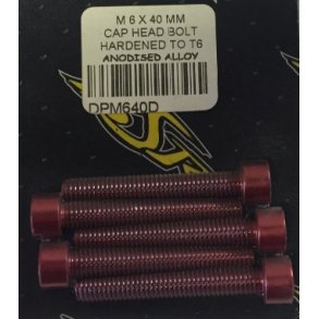 Rd ALU Unbraco Bolt.	6x40mm
