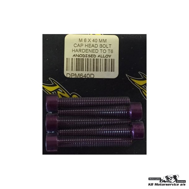 Lilla ALU Unbraco Bolt.	6*40mm