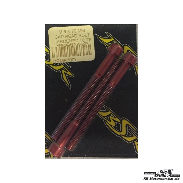 Rd ALU Unbraco Bolt.	6x70mm