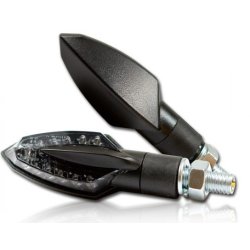 Mini blinklys LED "Sliver", Sort, st.