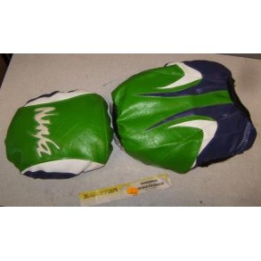 Bagster seat cover Kawasaki ZX6R 1998-2002 bl/hvid/grn