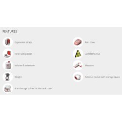 Bagster Newsign tanktaske til cover. 11L