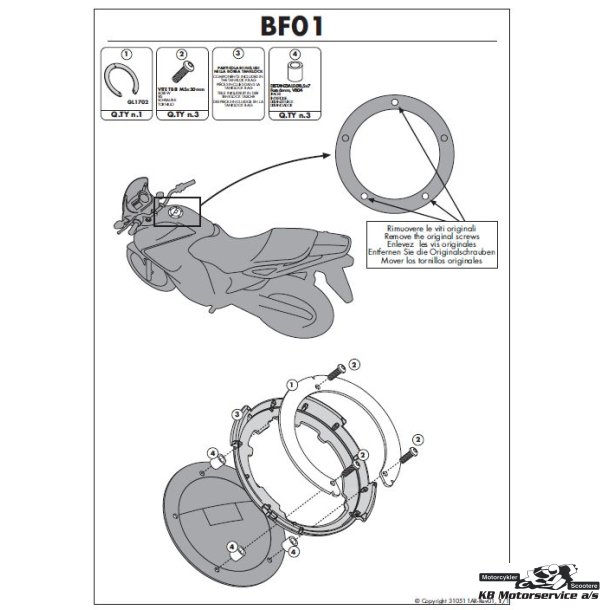 Givi Tankring Suzuki 5huls