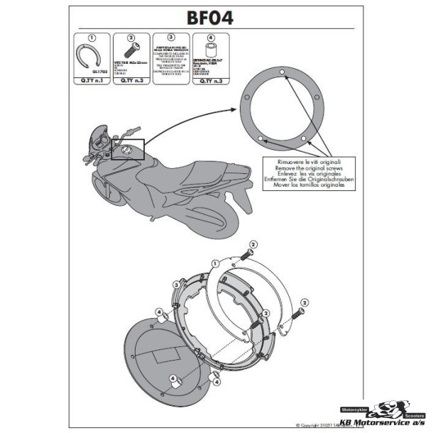 Givi Tankring Kawasaki