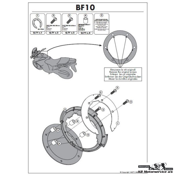 Givi Tankring Suzuki (7huls)