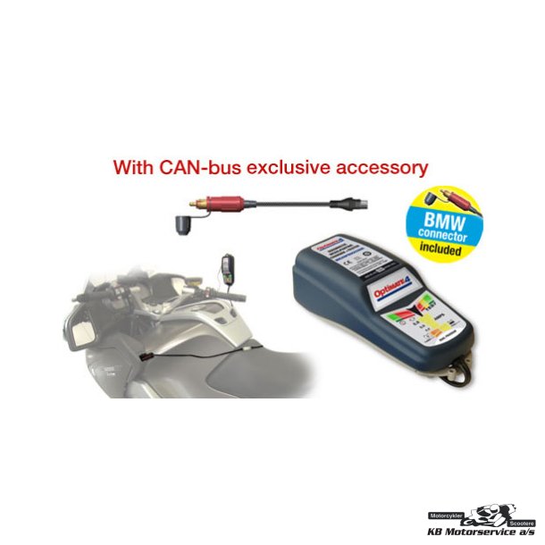 Optimate 4 Canbus batterilader BMW