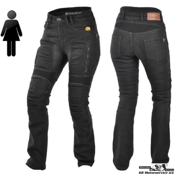 Trilobite Parado Jeans Kevlar aramid Sort Dame