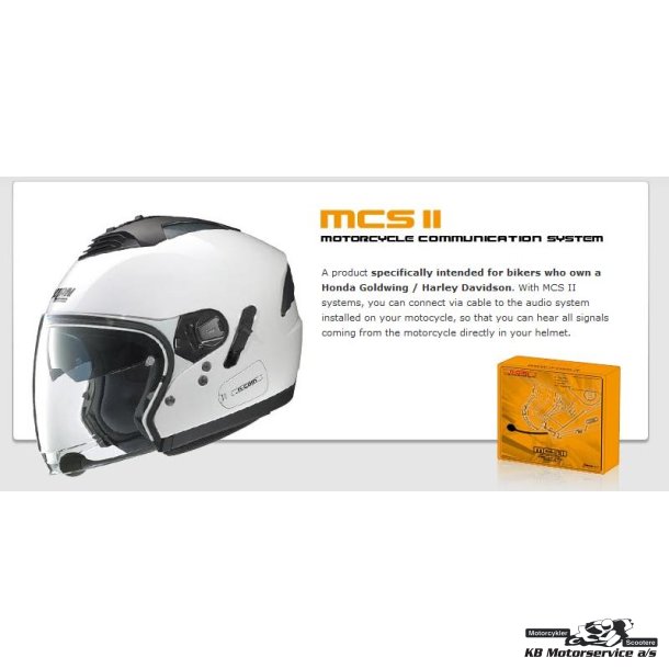 N-com MCS II HONDA GOLDWING til Nolan N104/N104EVO/N44/N40