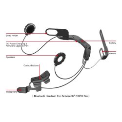 Sena SC10U samtaleanlg til Schuberth C3 - C3 BASIC - C3 PRO
