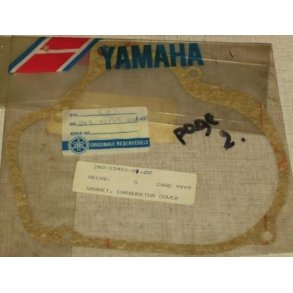 Gasket, carburetor cover YB100