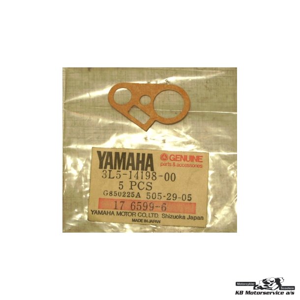 Gasket, mixing chamber	Yamaha Sting SG50. PW 50