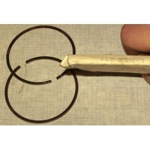 Piston ring set (1st o/s) RD350