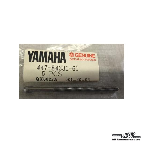 Screw, adjusting rim	Yamaha XT500, XS650, XS750, XV920