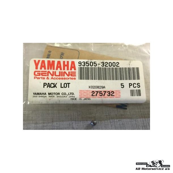 Ball 5/32	Yamaha PW50, DT125, DT175, DT50 m.fl.