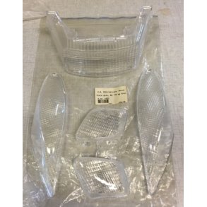 Klar glas, blinklys for og bag + baglygte	Yamaha BW50NG