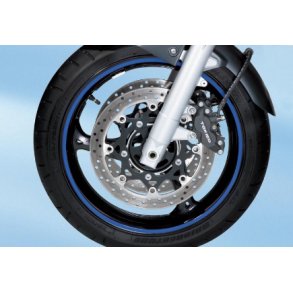 Wheel decal (one wheel) Blue
