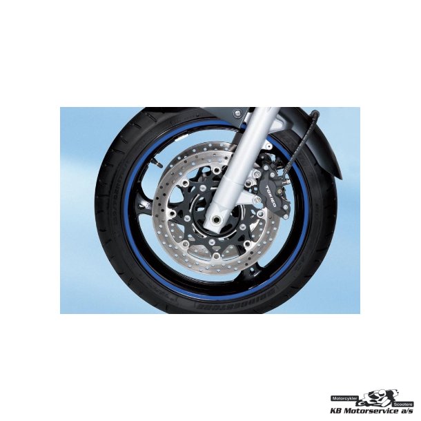 Wheel decal (one wheel) Blue