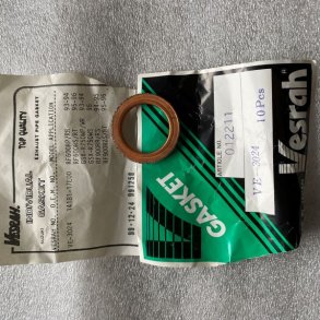 Udstdningspak. 28.3X41.2X2 MM forrr SUZUKI 