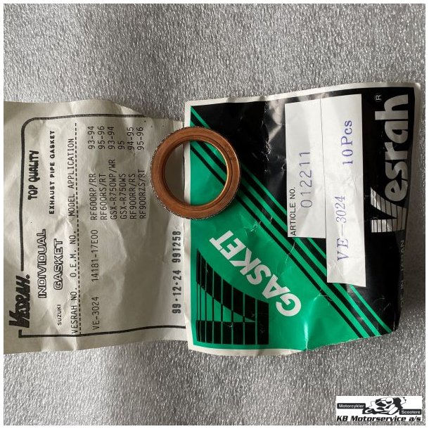 Udstdningspak. 28.3X41.2X2 MM forrr SUZUKI 