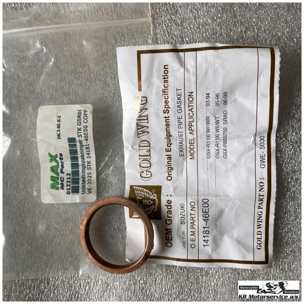 Udstdningspak. 33X41.5X5.3 MM forrr